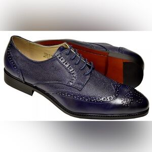 Antonio Cerrelli
Antonio Cerrelli 6836 Navy Stingray-Print Vegan Leather Wingtip